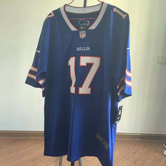 NFL Other - Nike Mens Buffalo Bills Josh Allen #17 Royal Blue Jersey